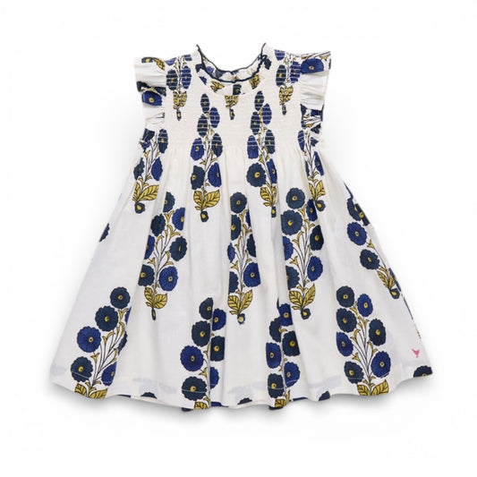 Pink Chicken Navy Buttercup Stevie Sleeveless Dress