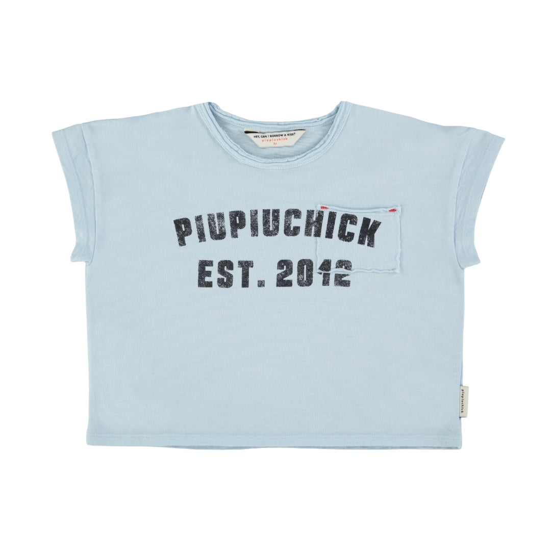 Piupiuchick Light Blue Short Sleeve Tee