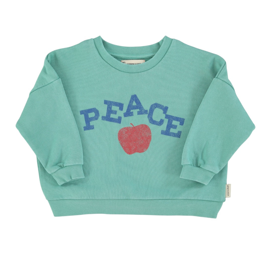 Piupiuchick Turquoise Sweatshirt