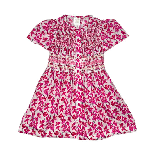Tia Cibani Orchid Mix Alice Smocked Dress