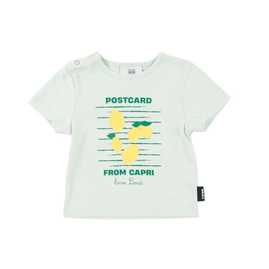 Loud Jade/Lemons Postcard T-Shirt