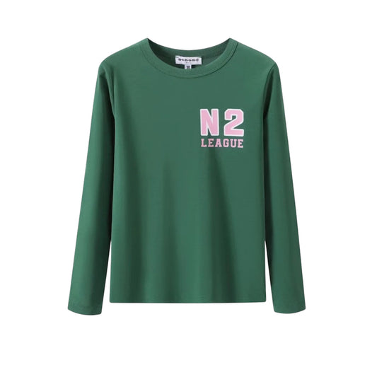 Noname Dark/Green N2 Leage Long Sleeve Top