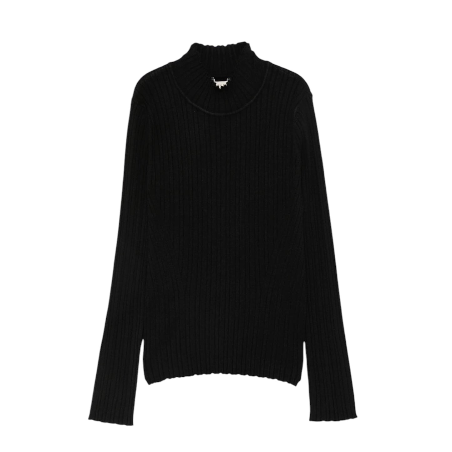 Twinset Black Knit Long Sleeve Turtleneck