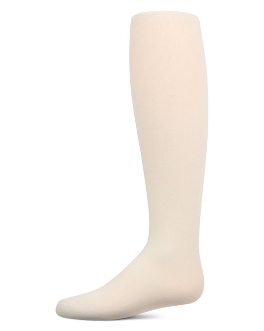 Memoi Ivory Pima Cotton Tights