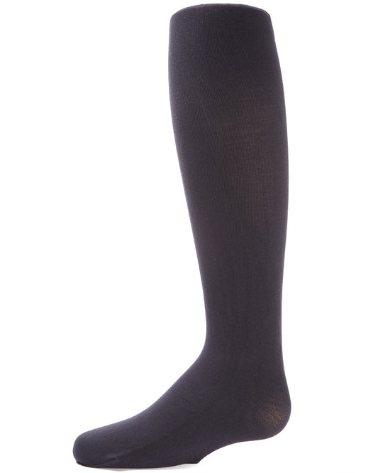 Memoi Navy Pima Cotton Tights