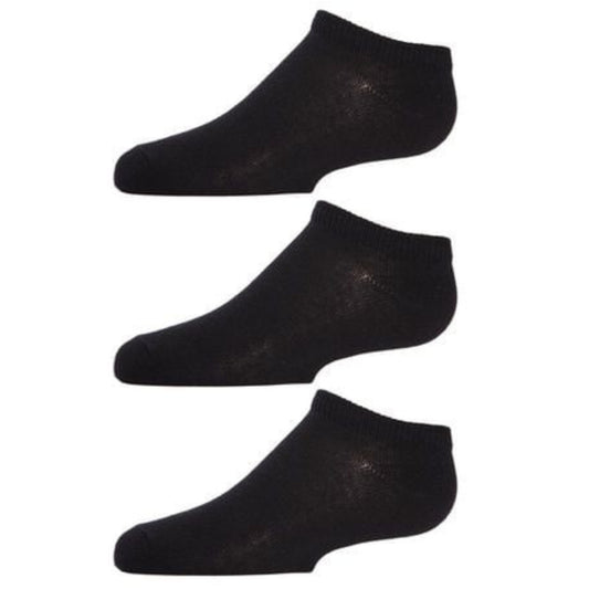 Memoi Kids Low Cut Cotton Blend Socks 3-Pack