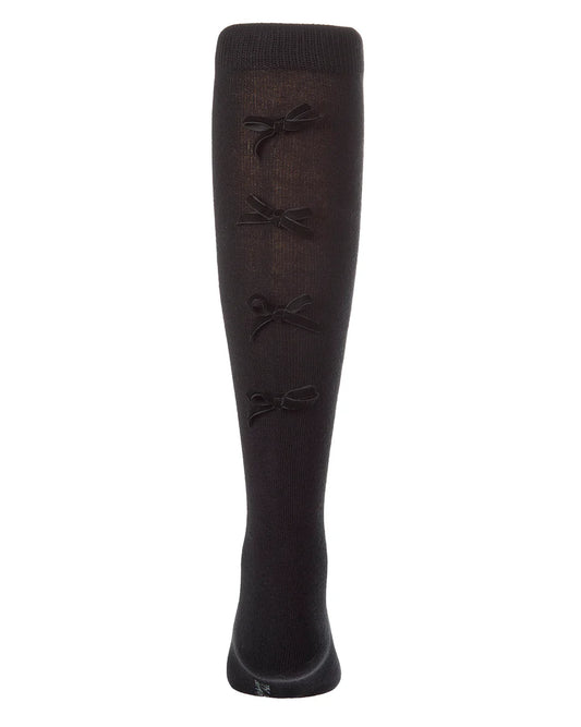 Memoi Back Bows Knee High - MKF-7204