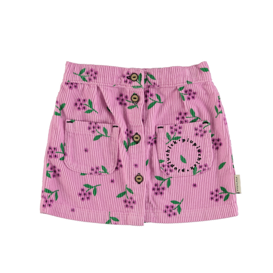 Piupiuchick Corduroy  Flowers Skirt