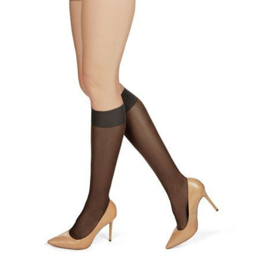 Memoi Womens Light Support Sheer Knee Highs - Ms-715