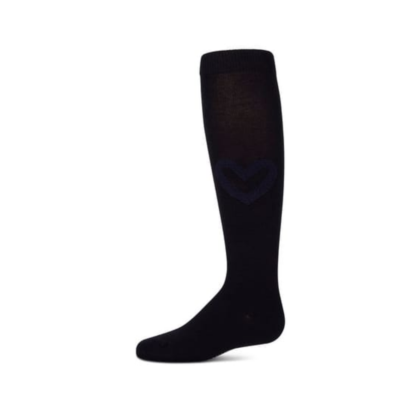 Memoi Fuzzy Heart Knee High - MKF-7210
