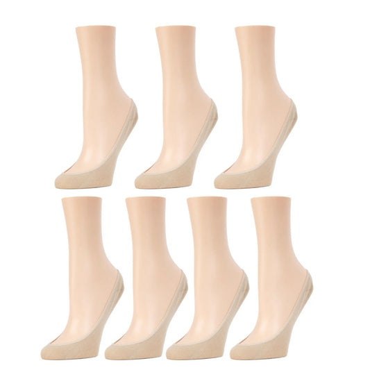 Memoi No-Show Micro Shoe Liners 7-Pack