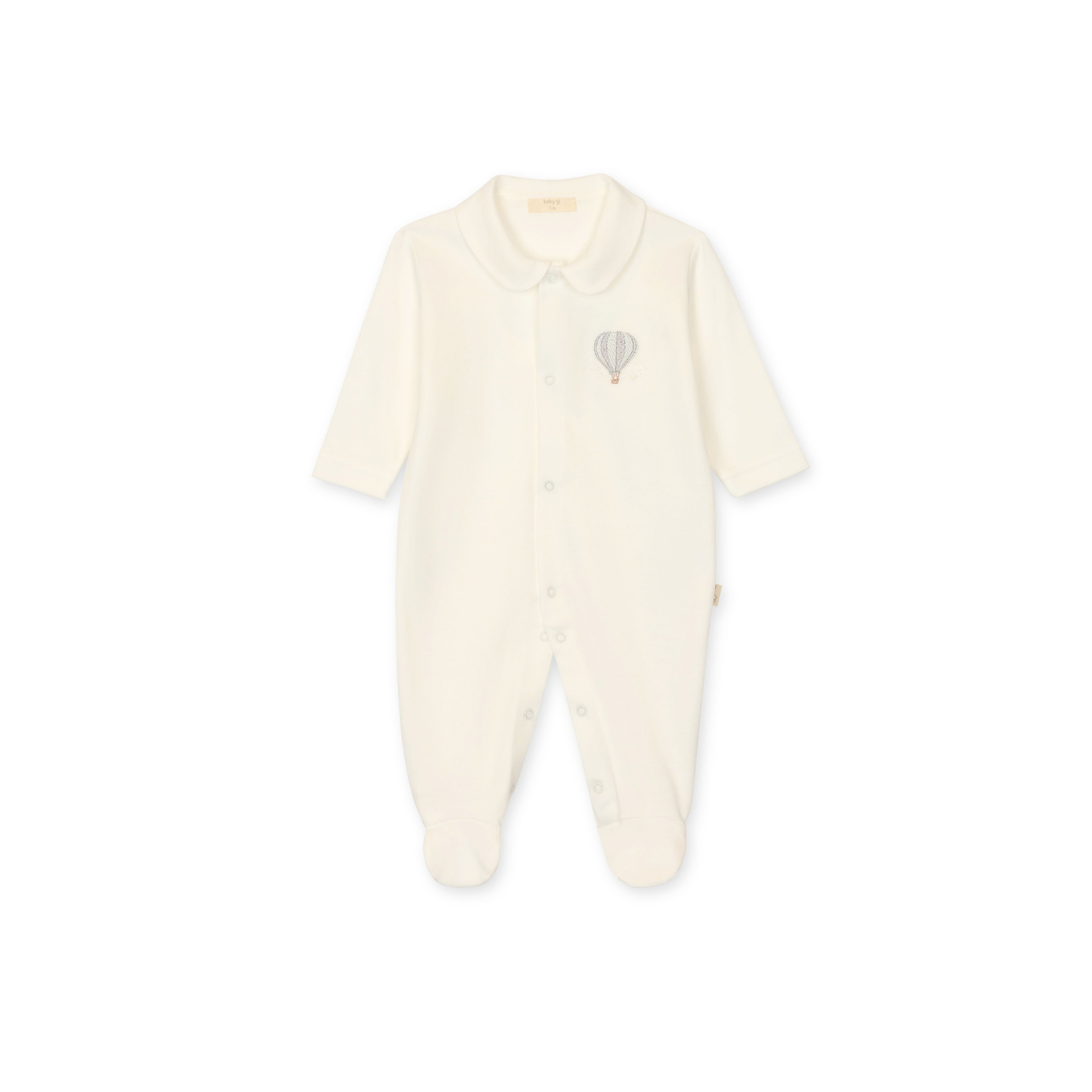 Baby Gi Ivory Balloon Design Footie