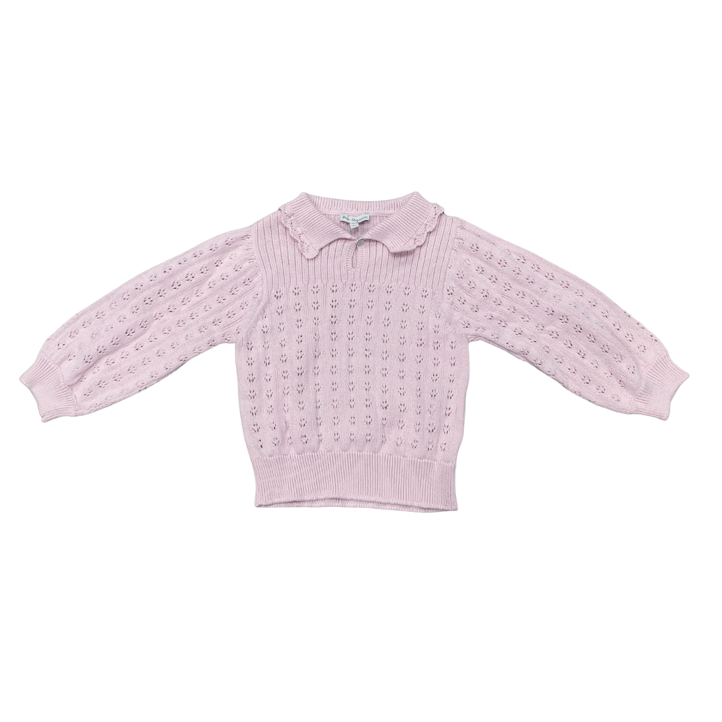 Bebe Organic Blossom Knit Summer Sweater
