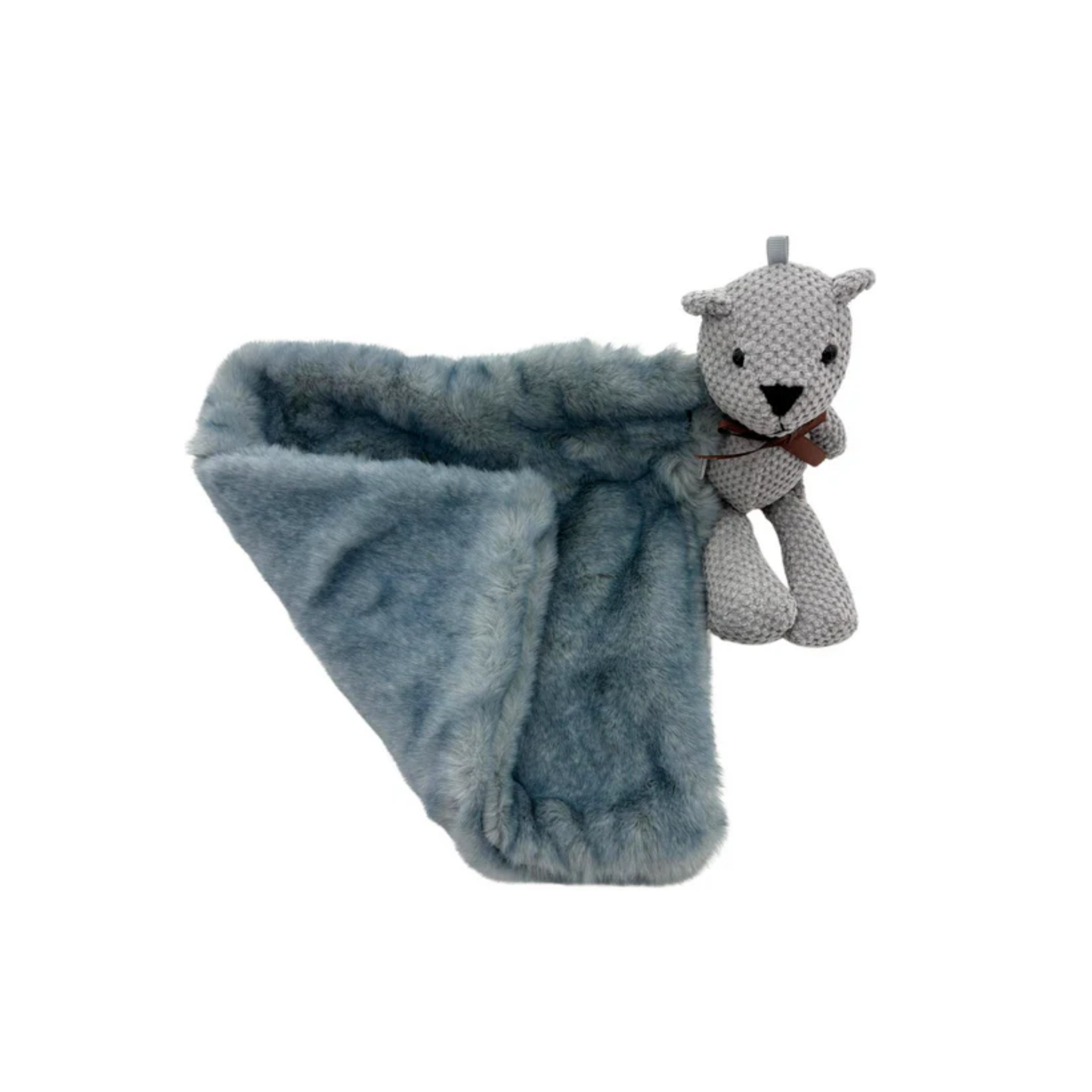 Tiny Cuddlez Plush Velour Teddy Blankie