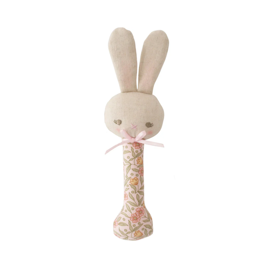 Alimrose Baby Bunny Stick Rattle