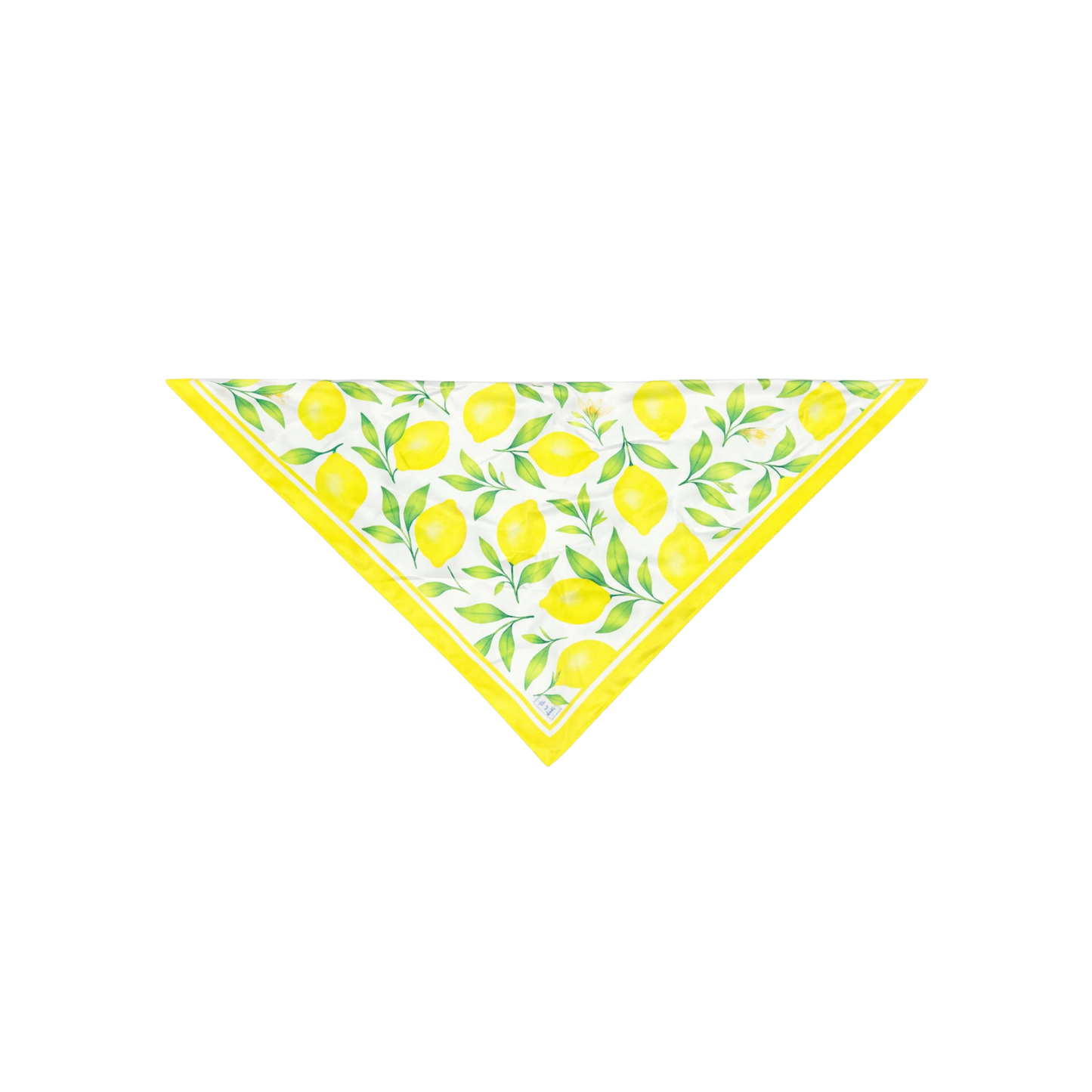 TIE UR KNOT La Limonaia Silk Headscarf