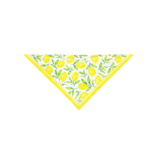 TIE UR KNOT La Limonaia Silk Headscarf