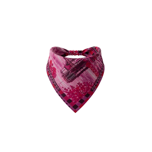 TIE UR KNOT Pardon My French Headband Bandana