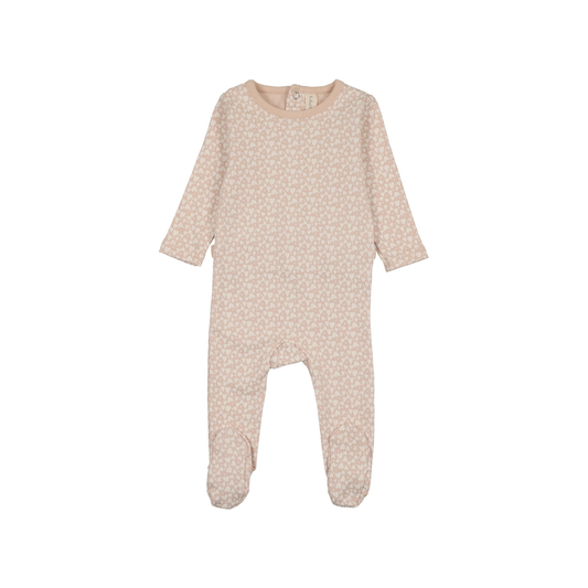Lilette Petal Mini Print Footie