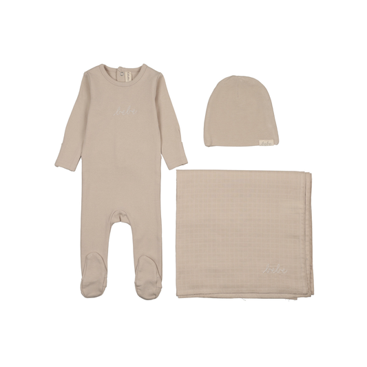 Lilette Oat Take Me Home Bebe Layette Set