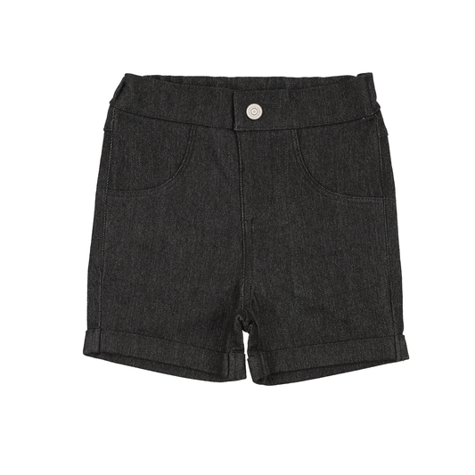 Lil Legs Black Denim Weekday Shorts