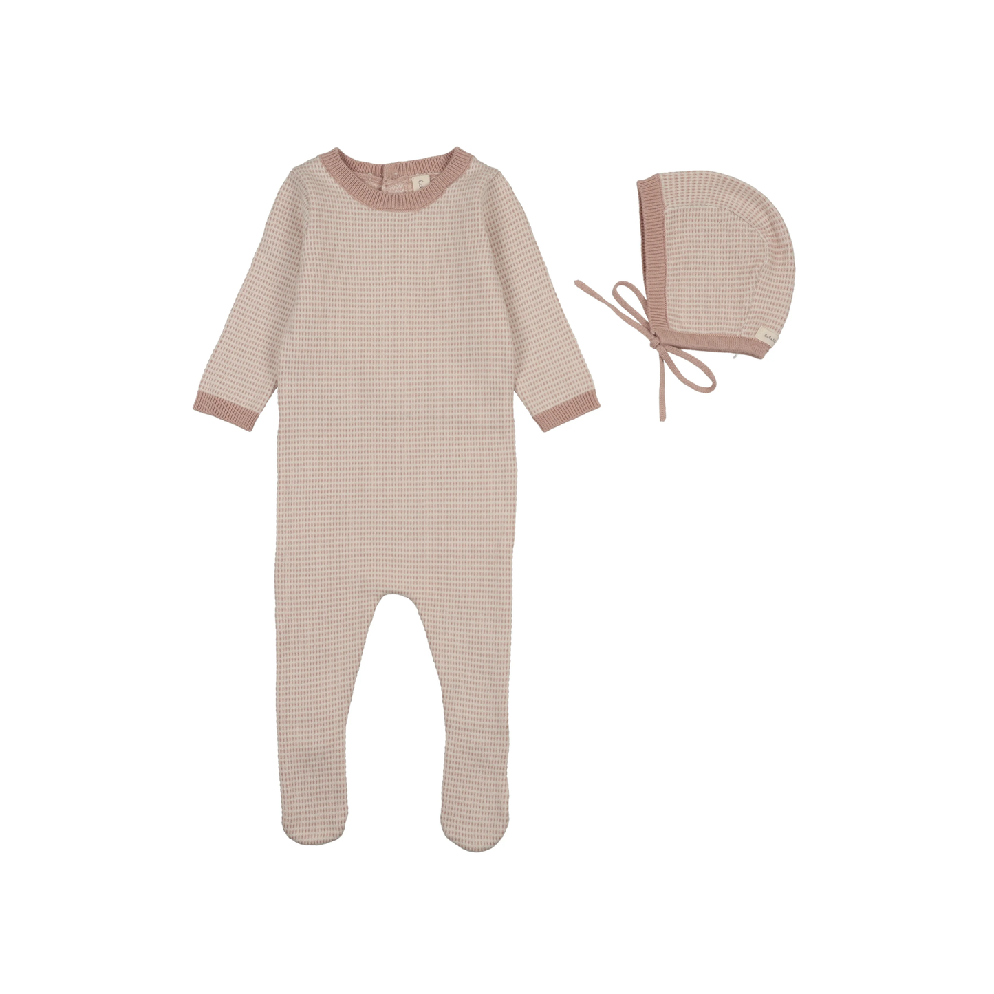 Lilette Petal Mini Print Footie Set