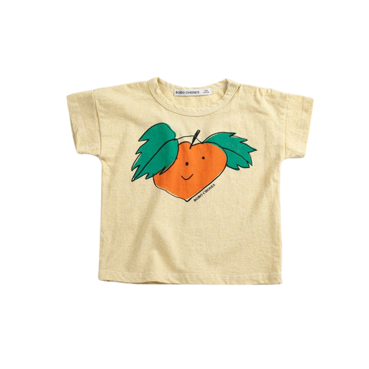 Bobo Choses Yellow Curious Turnip T-Shirt