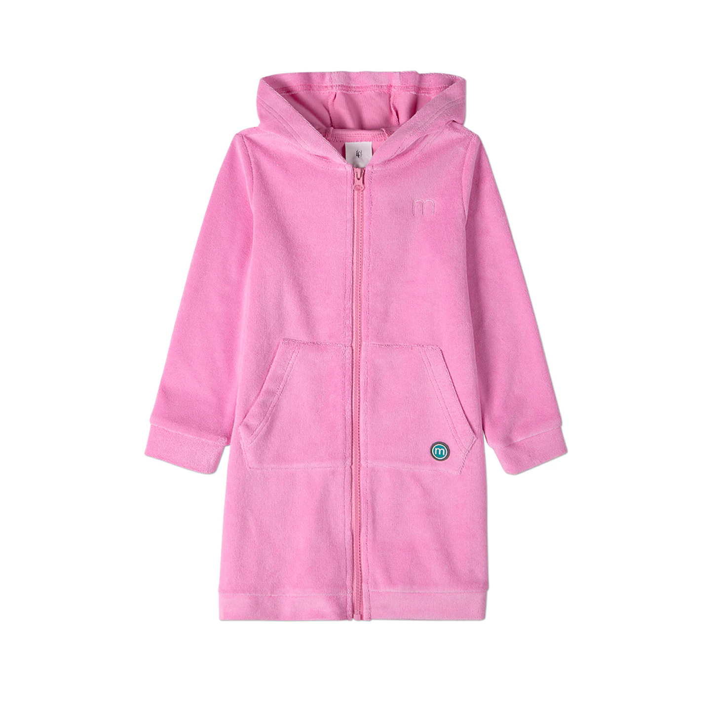 Memoi Swimmers Club Kids Full Zip Terry Robe