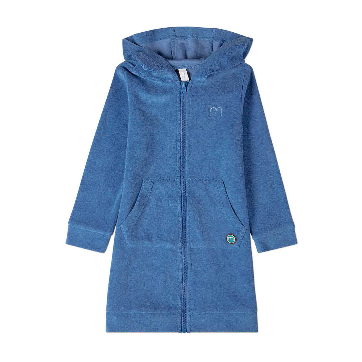 Memoi Swimmers Club Kids Full Zip Terry Robe