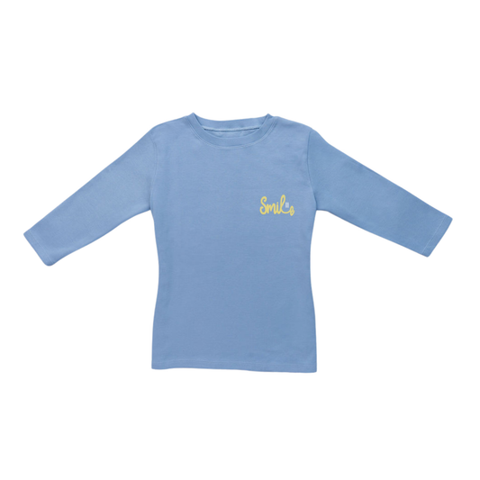 Positivi-T Hazy Blue Vinyl Smile Tee