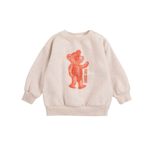 Bobo Choses Offwhite Softpaw Monster Long Sleeve Sweatshirt