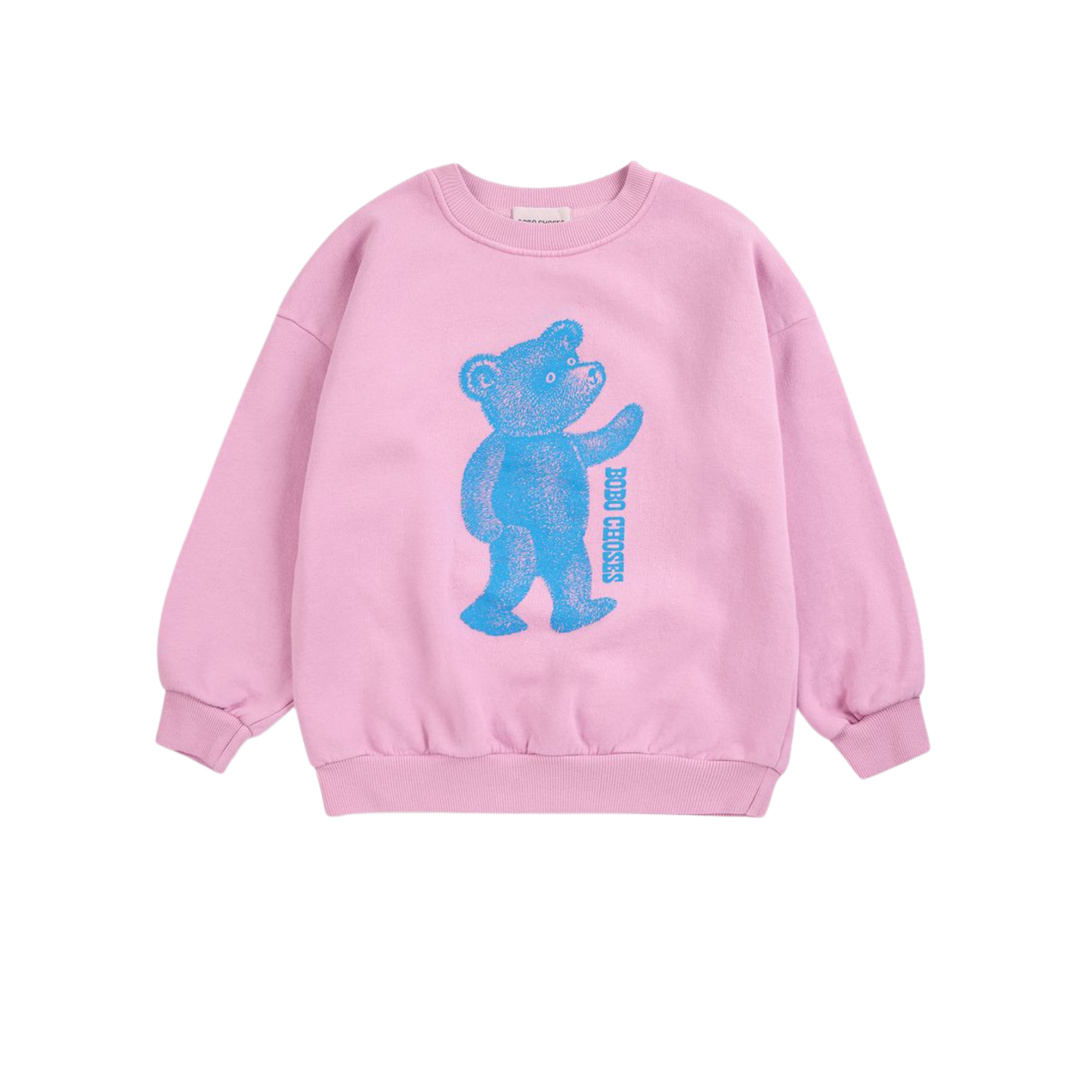 Bobo Choses Pink Softpaw Monster Long Sleeve Sweatshirt