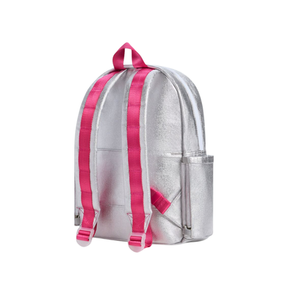 State Bags Metal Happy Fuzzy Heart Backpack
