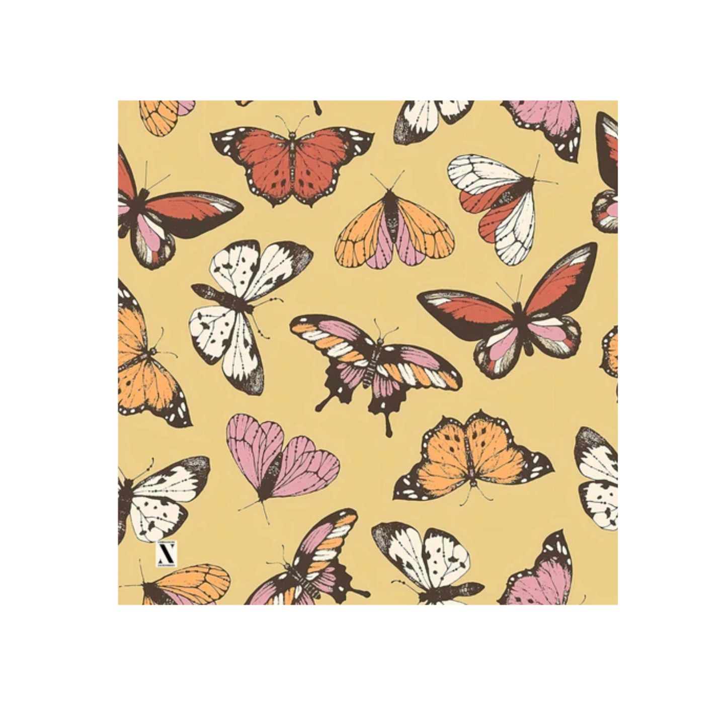 Nicsessories Golden Flutter Headscarf