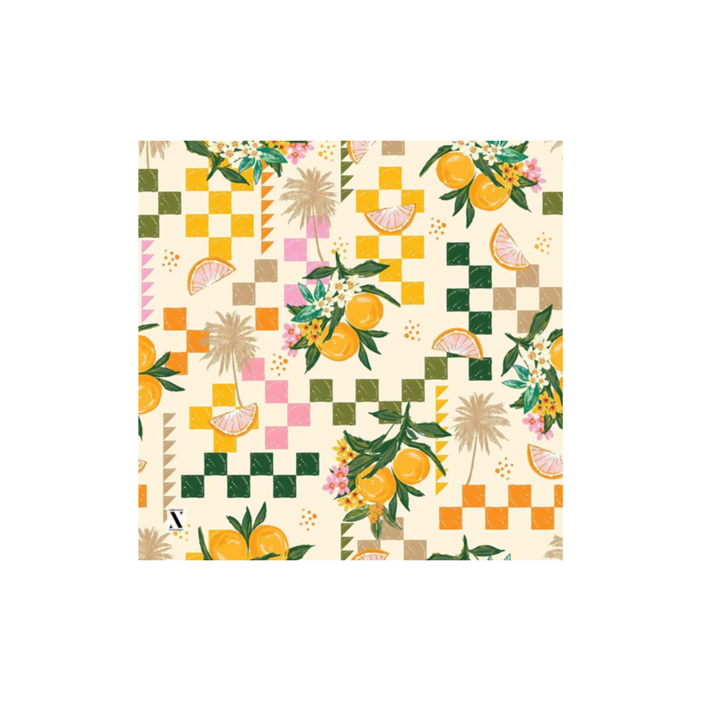 Nicsessories Portofino Picnic Headscarf