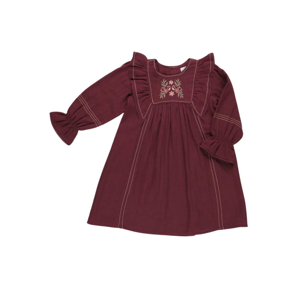 Early Sunday Plum Margot Long Sleeve Dress