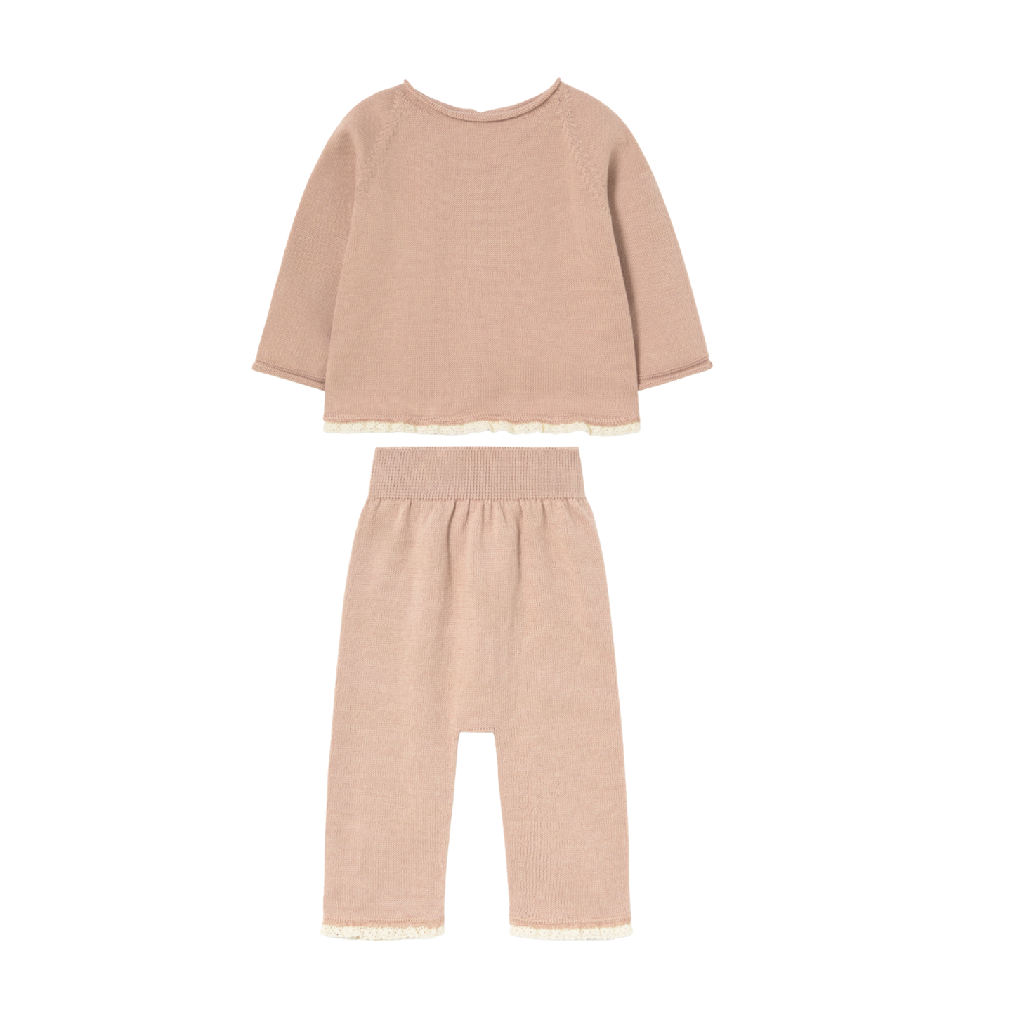Li & Me Candy Moon Lace Knit Pants Set