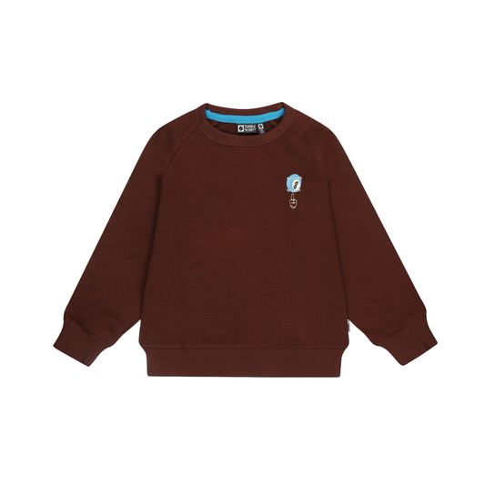 Tumble N Dry Bitter Chocolate Aldrige Long Sleeve Sweatshirt