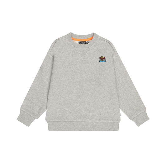 Tumble N Dry Light Grey Melange Durham Long Sleeve Sweatshirt