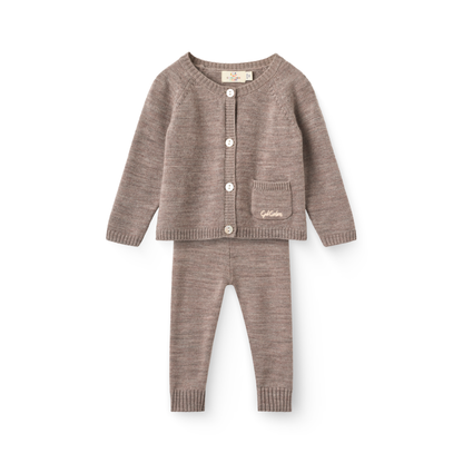 Copenhagen Colors Natural Melange Classic Merino Pants Set