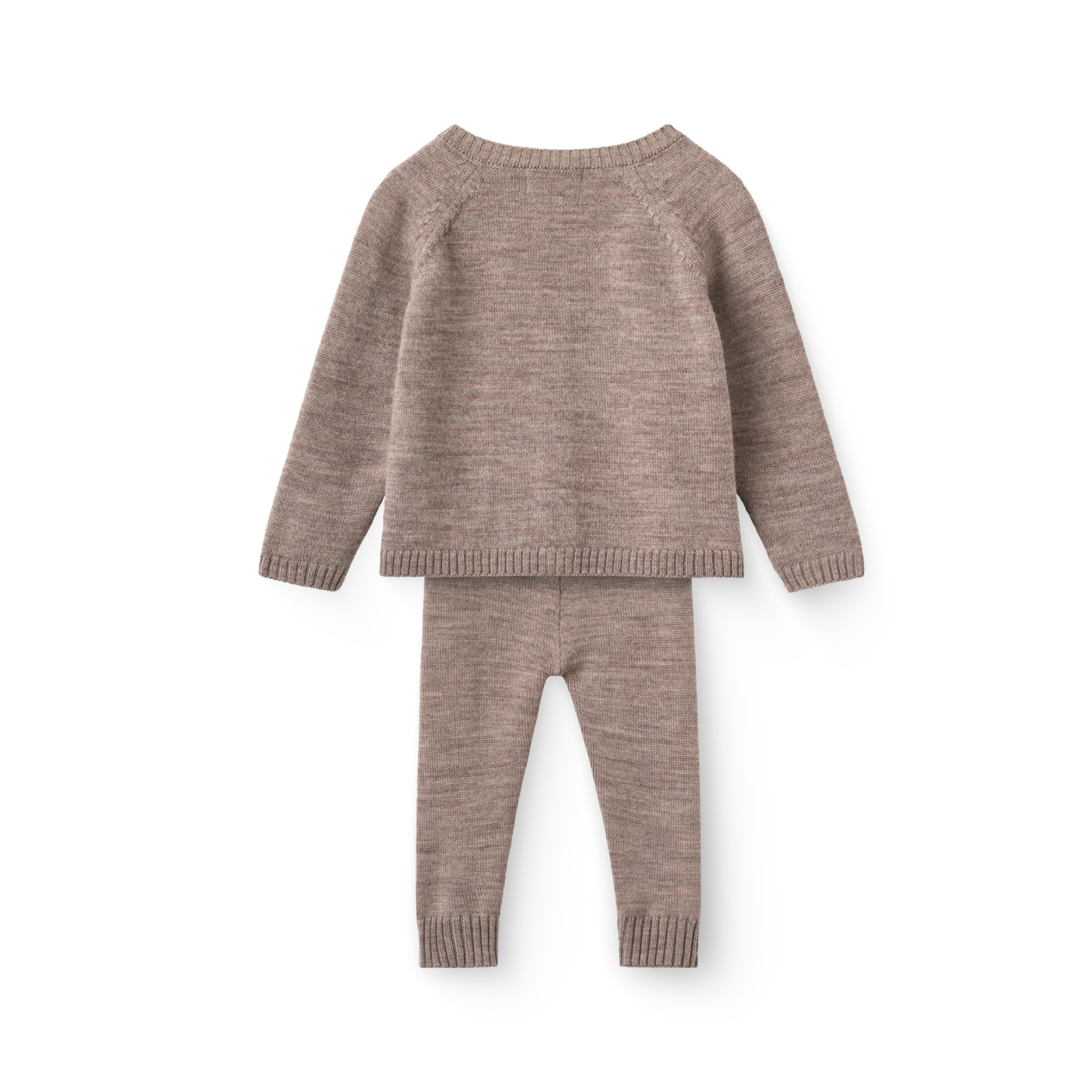 Copenhagen Colors Natural Melange Classic Merino Pants Set