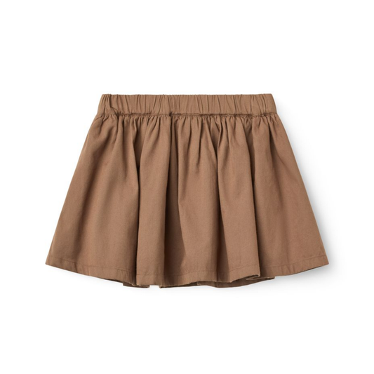 Copenhagen Colors Walnut Twill Flair Waist Skirt