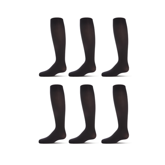 Memoi Winter Opaque Tights 6 Pack 60 Denier