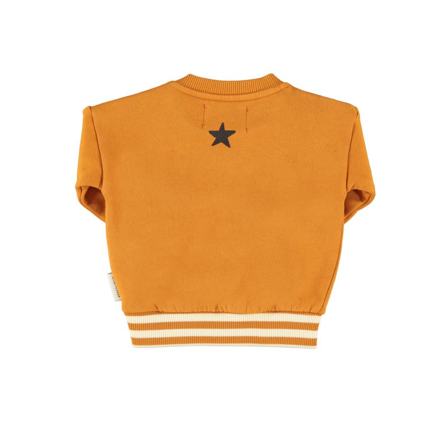 Piupiuchick Camel Infant School Trip Print Sweatshirt