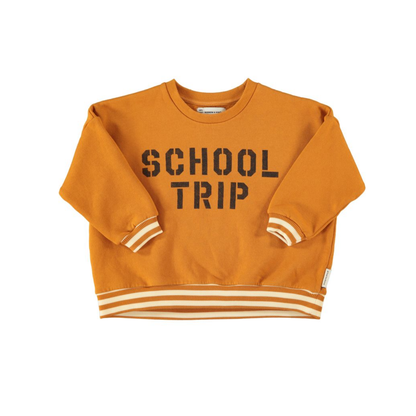 Piupiuchick Camel School Trip Print Sweatshirt