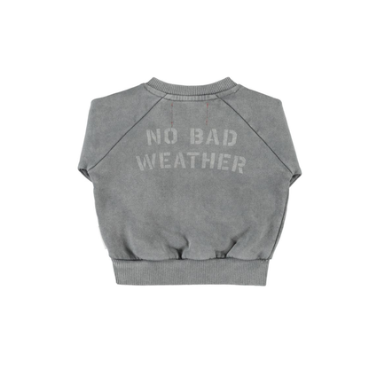 Piupiuchick Grey Infant Sun & Cloud Sweatshirt