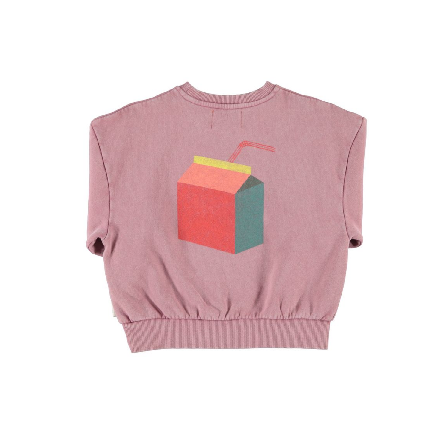 Piupiuchick Pink Lunch Break Oversized Sweatshirt