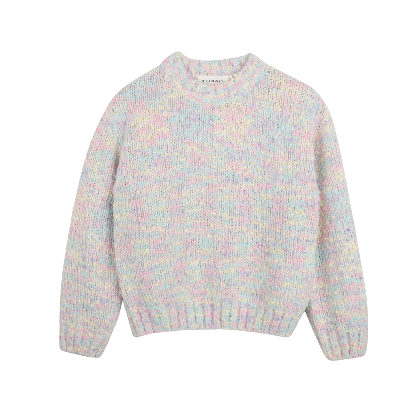 Billieblush Multicoloured Shiny Knit Sweater
