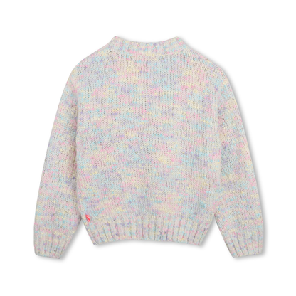 Billieblush Multicoloured Shiny Knit Sweater