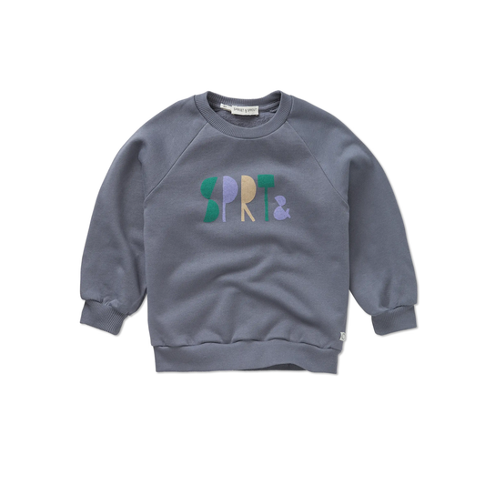 Sproet & Sprout Ink Splash Logo Big Long Sleeve Sweatshirt